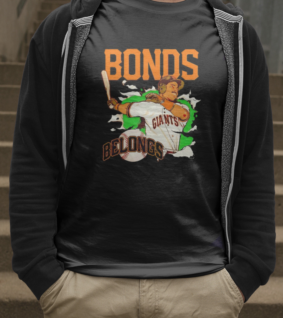 Bonds Giants Belongs T-Shirt