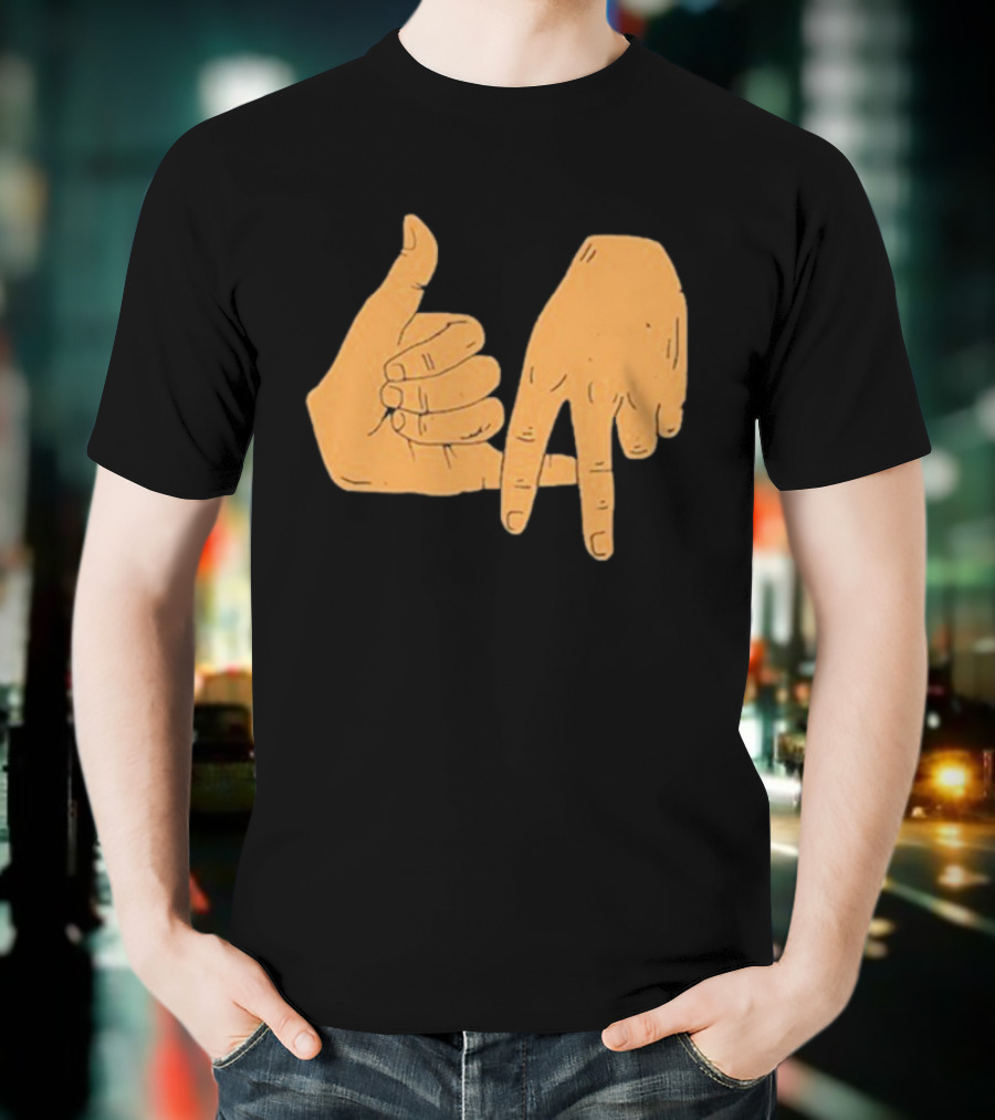 Dirty Coast Los Angeles Hand Gesture T-Shirt