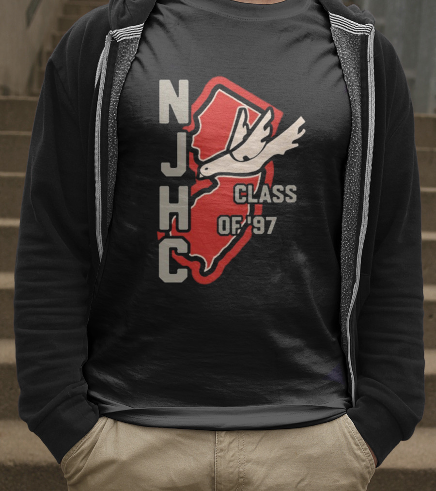 NJHC Class Of ’97 Varsity New Jersey Dove T-Shirt