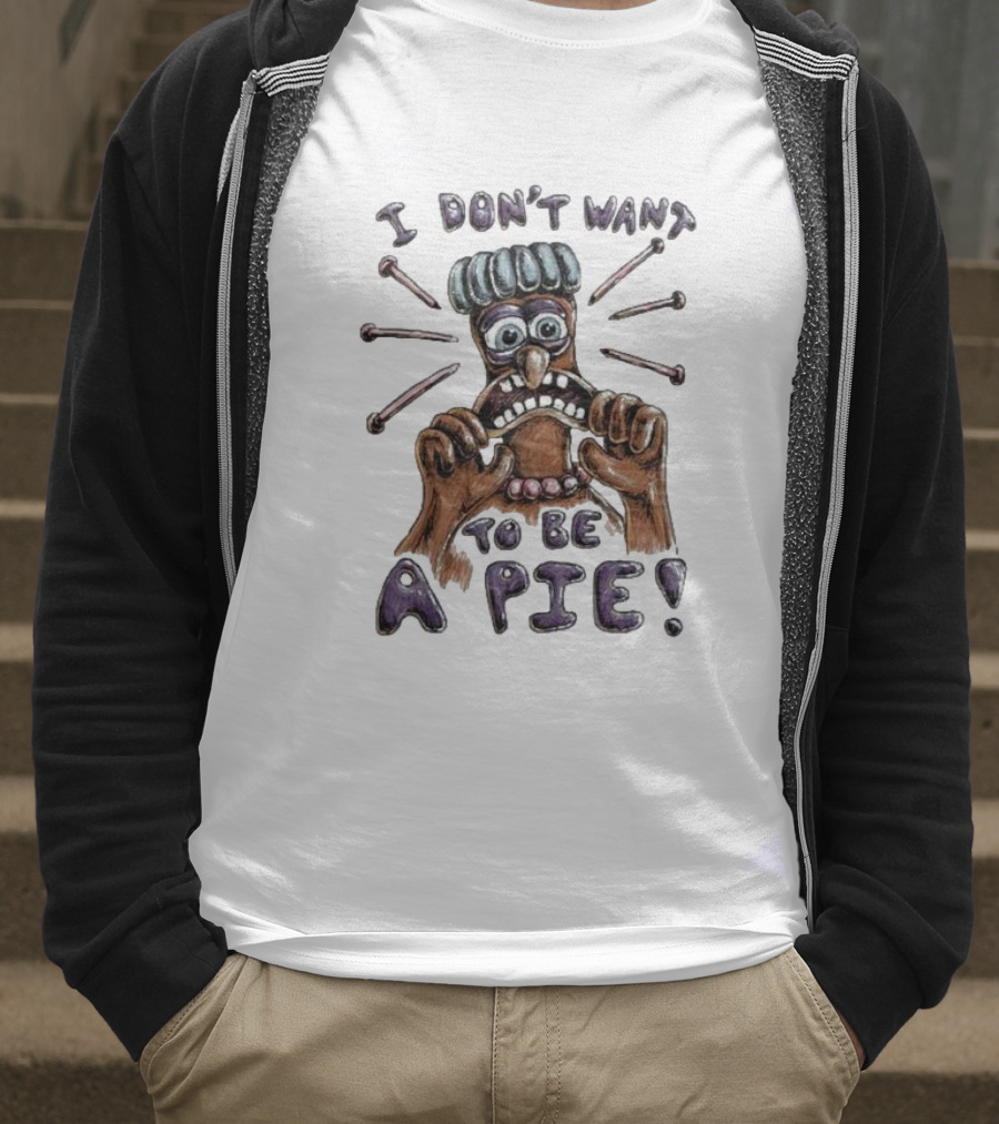 Lonely Kids Club I Don’t Want To Be A Pie Chicken Run T-Shirt
