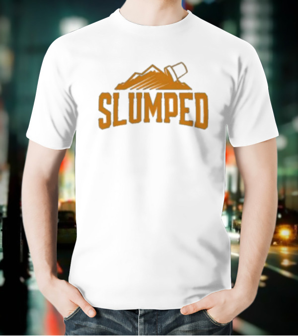 Slumped Gold Mountain Cup T-Shirt
