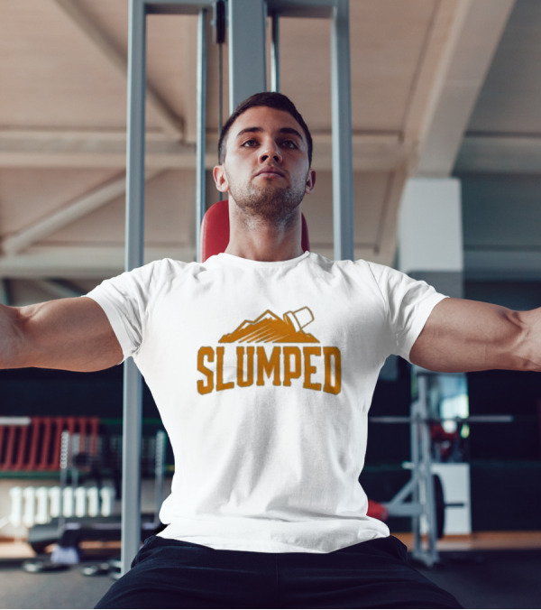 Slumped Gold Mountain Cup T-Shirt