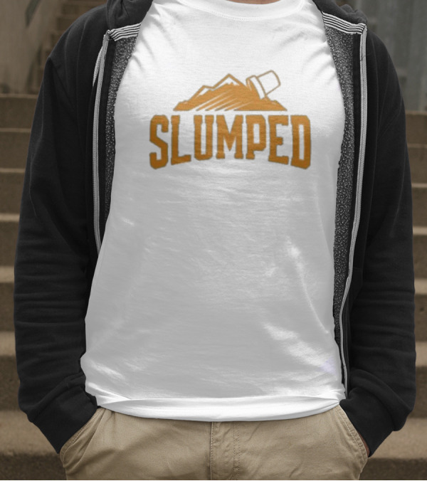Slumped Gold Mountain Cup T-Shirt
