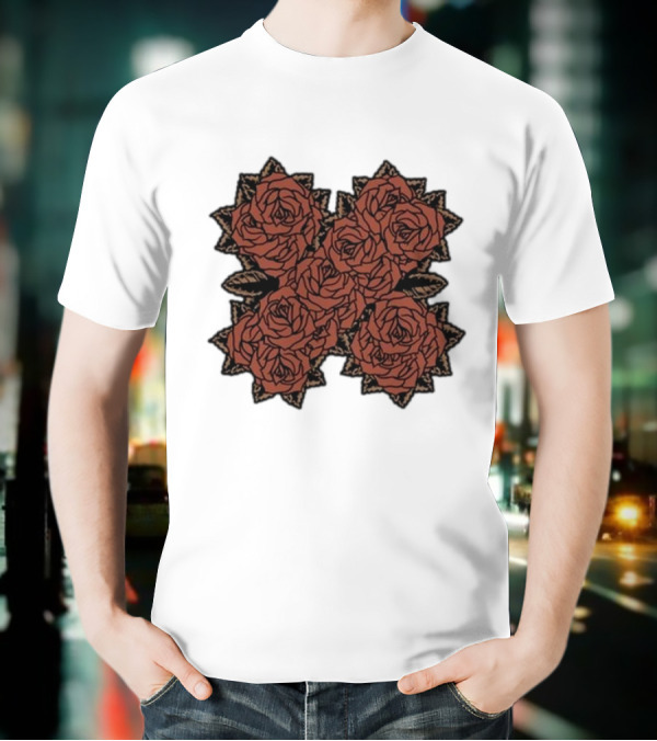 Xplr Sam And Colby Ribsplitter V.2 Floral Rose T-Shirt