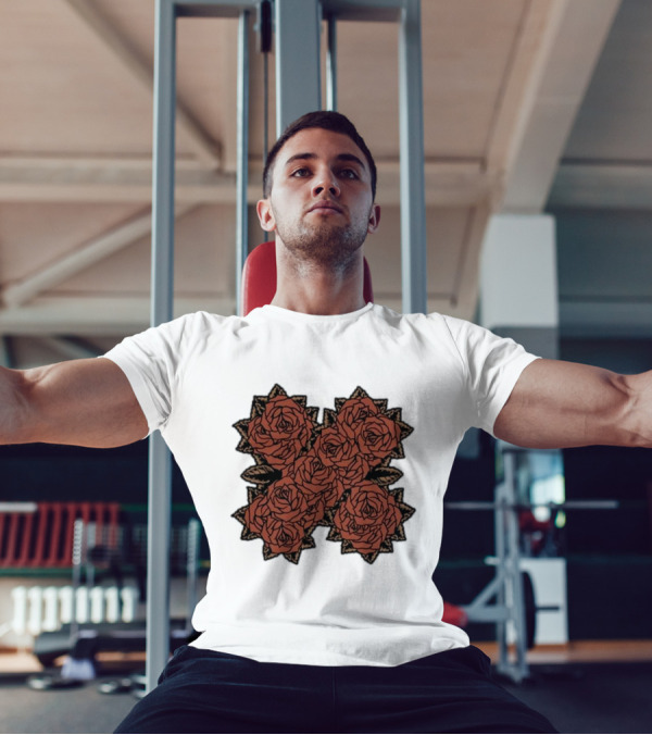Xplr Sam And Colby Ribsplitter V.2 Floral Rose T-Shirt