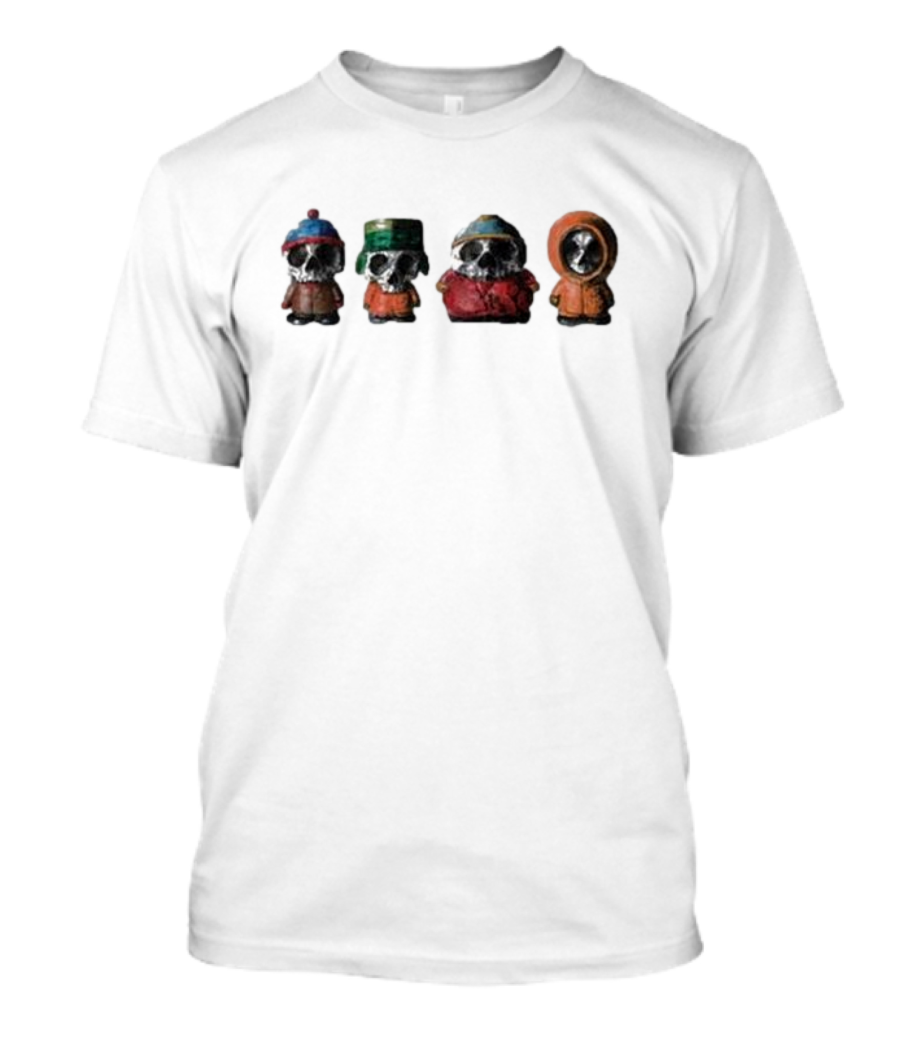 Zero Skateboards Southpark Characters Skull...T-Shirt 