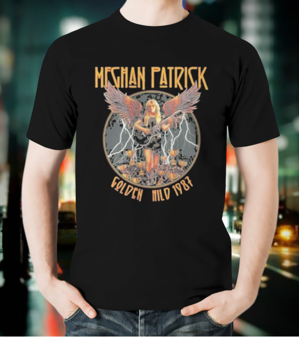 Meghan Patrick Golden Child 1987 Wings Lightning T-Shirt