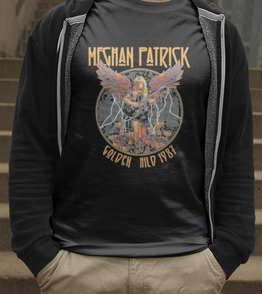 Meghan Patrick Golden Child 1987 Wings Lightning T-Shirt
