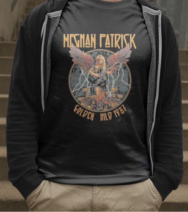 Meghan Patrick Golden Child 1987 Wings Lightning T-Shirt