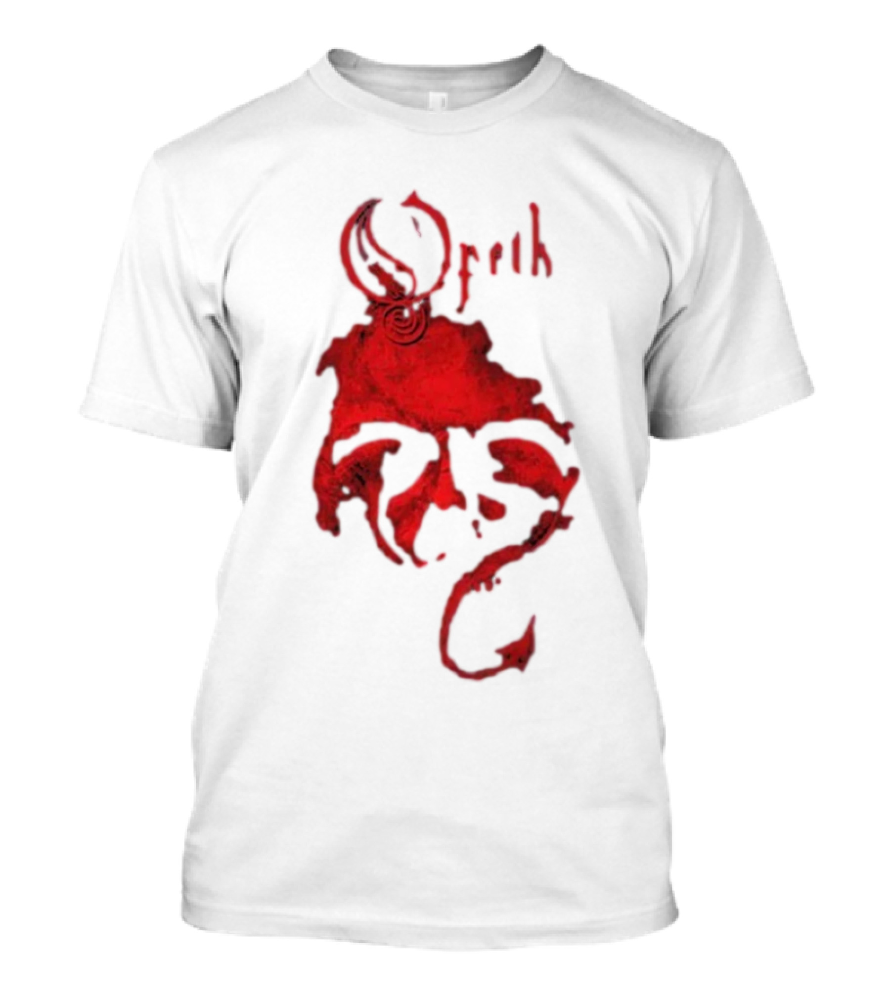 Opeth Heritage Red Skull T-Shirt 