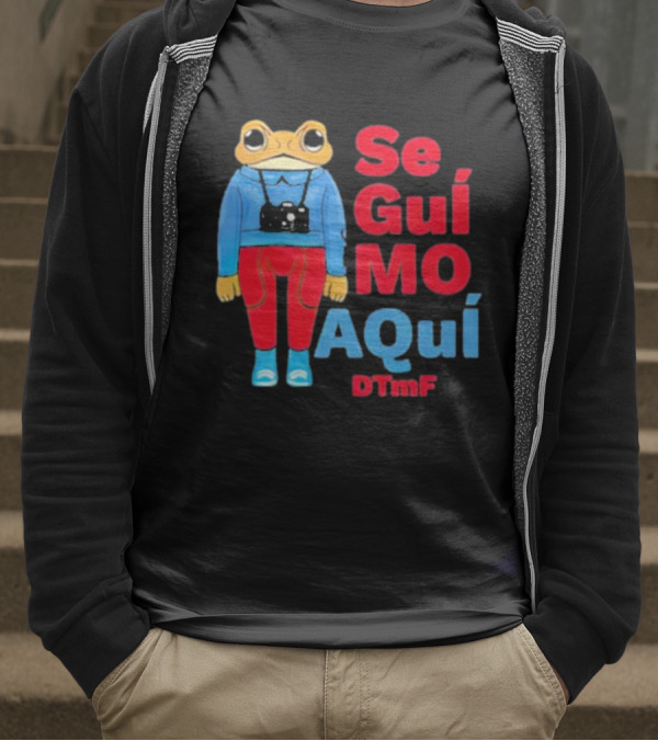 Se Guí Mo Aquí DTMF Frog With Camera T-Shirt
