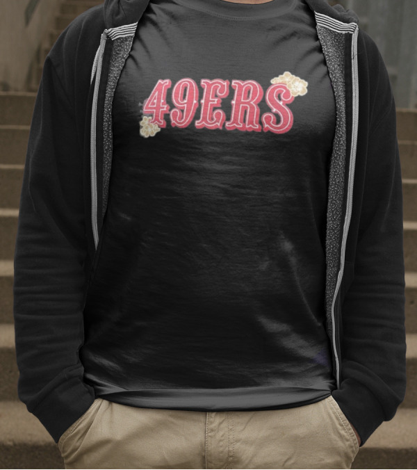 San Francisco 49ers 49ERS AAPI Apex Collection Floral Accents T-Shirt