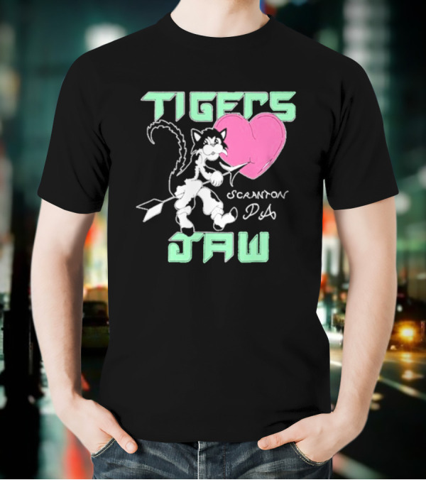 Tigers Jaw Lovecat Scranton PA T-Shirt