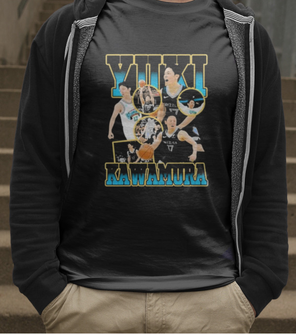 Yuki Kawamura Basketball Action Collage T-Shirt