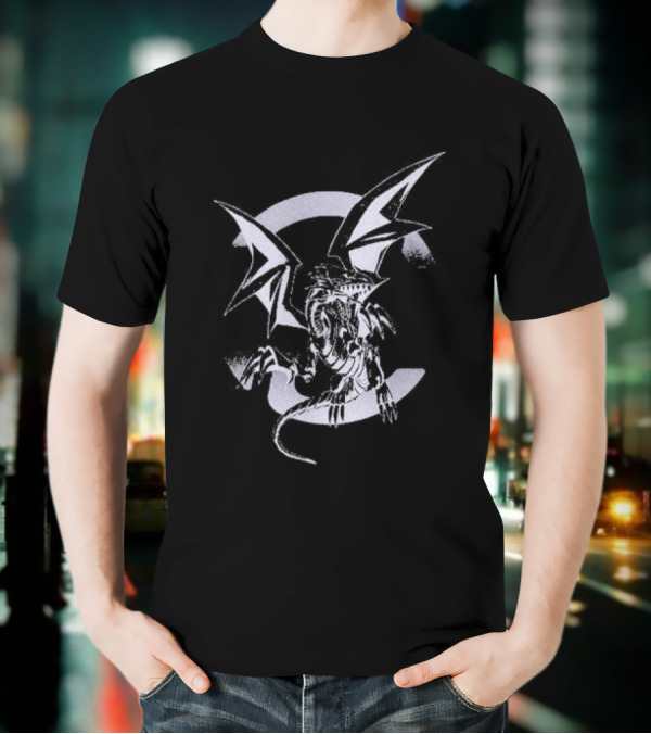 Tntco X Yu-gi-oh Blue-Eyes White Dragon Collaboration T-Shirt
