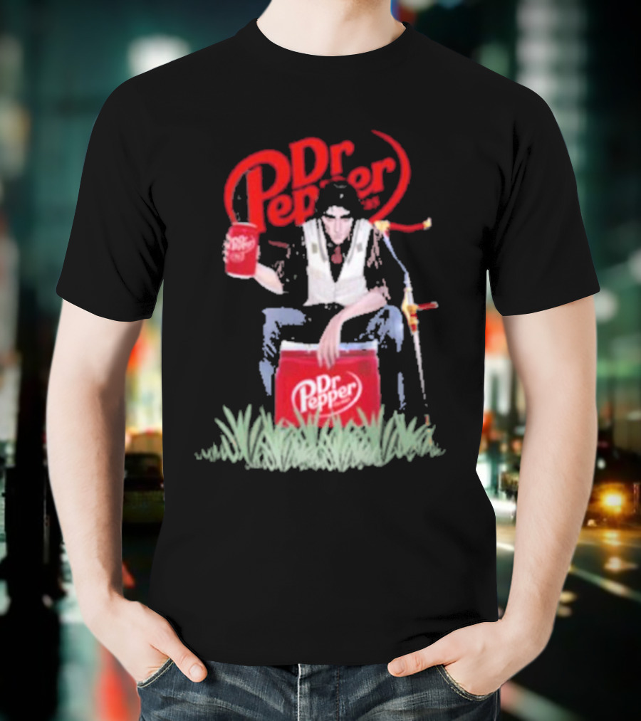 Viktor Season 2 Dr Pepper Warrior Sitting On Dr Pepper Crate T-Shirt