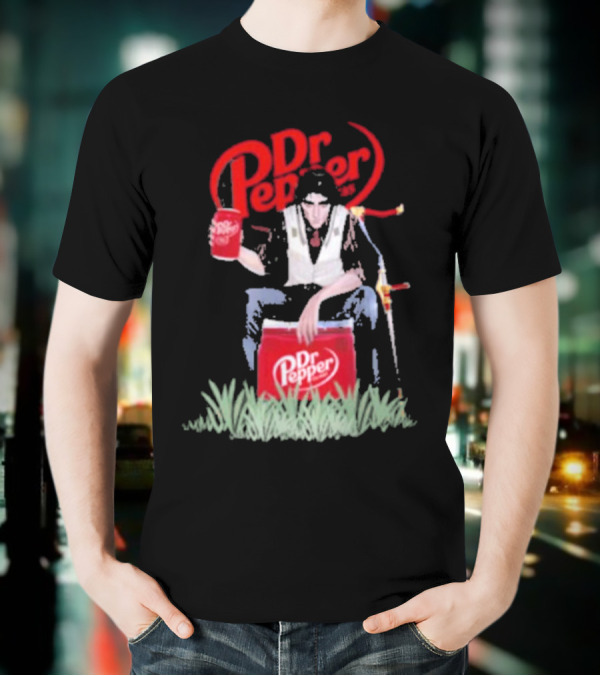 Viktor Season 2 Dr Pepper Warrior Sitting On Dr Pepper Crate T-Shirt