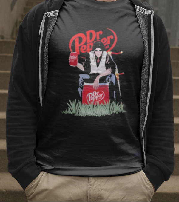 Viktor Season 2 Dr Pepper Warrior Sitting On Dr Pepper Crate T-Shirt