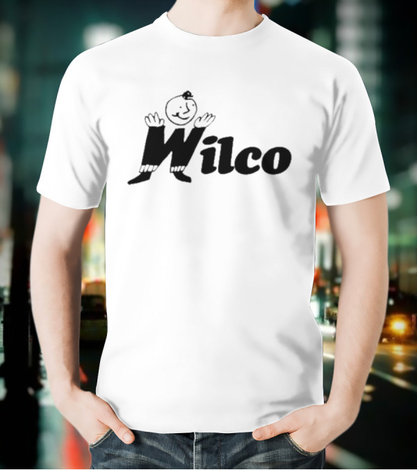 Wilco Iconic Cartoon Logo Wilco Madalyn Stefanak T-Shirt