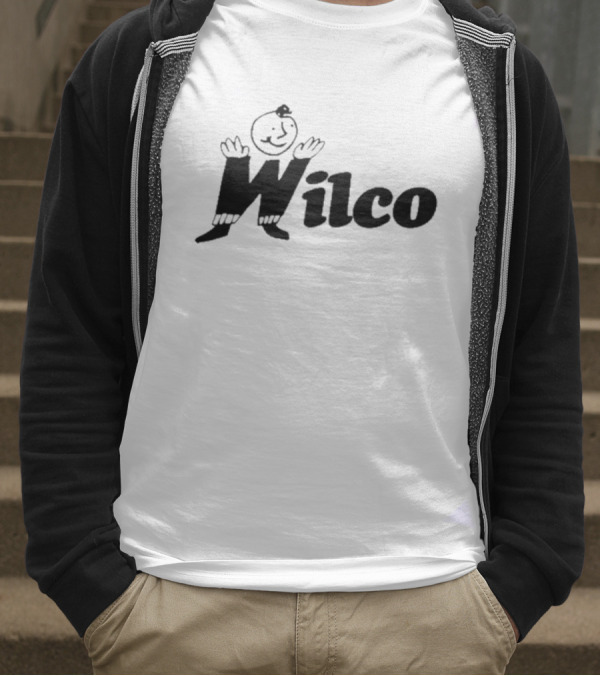 Wilco Iconic Cartoon Logo Wilco Madalyn Stefanak T-Shirt