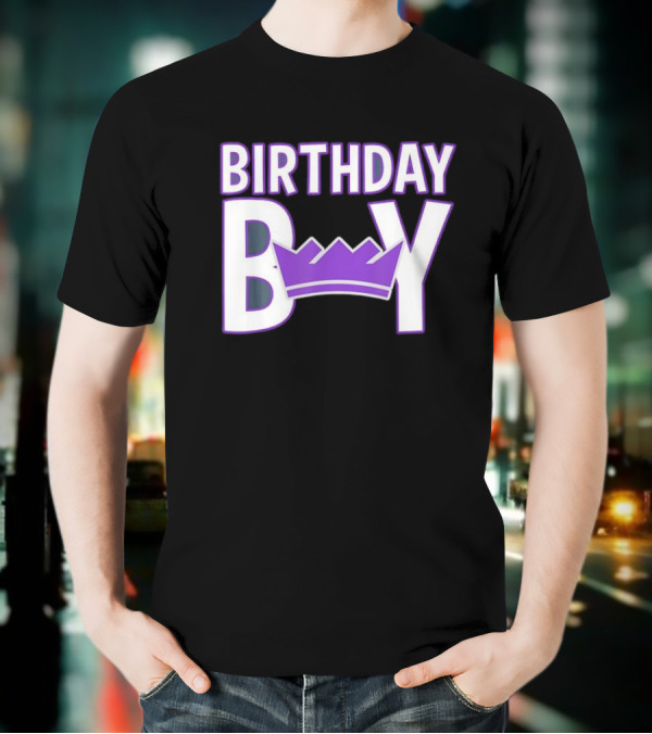 Birthday Boy Sacramento Kings NBA T-Shirt