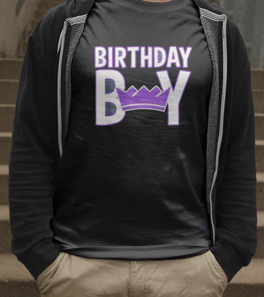 Birthday Boy Sacramento Kings NBA T-Shirt
