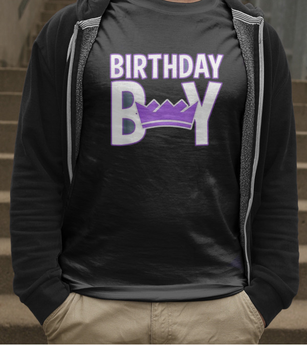 Birthday Boy Sacramento Kings NBA T-Shirt