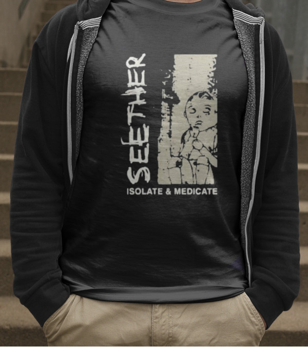 Seether Isolate And Medicate Grunge Child Sketch T-Shirt