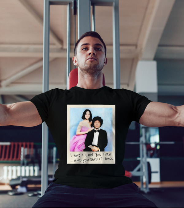 Selena Gomez I Said I Love You First And You Said It Back Polaroid Photo T-Shirt
