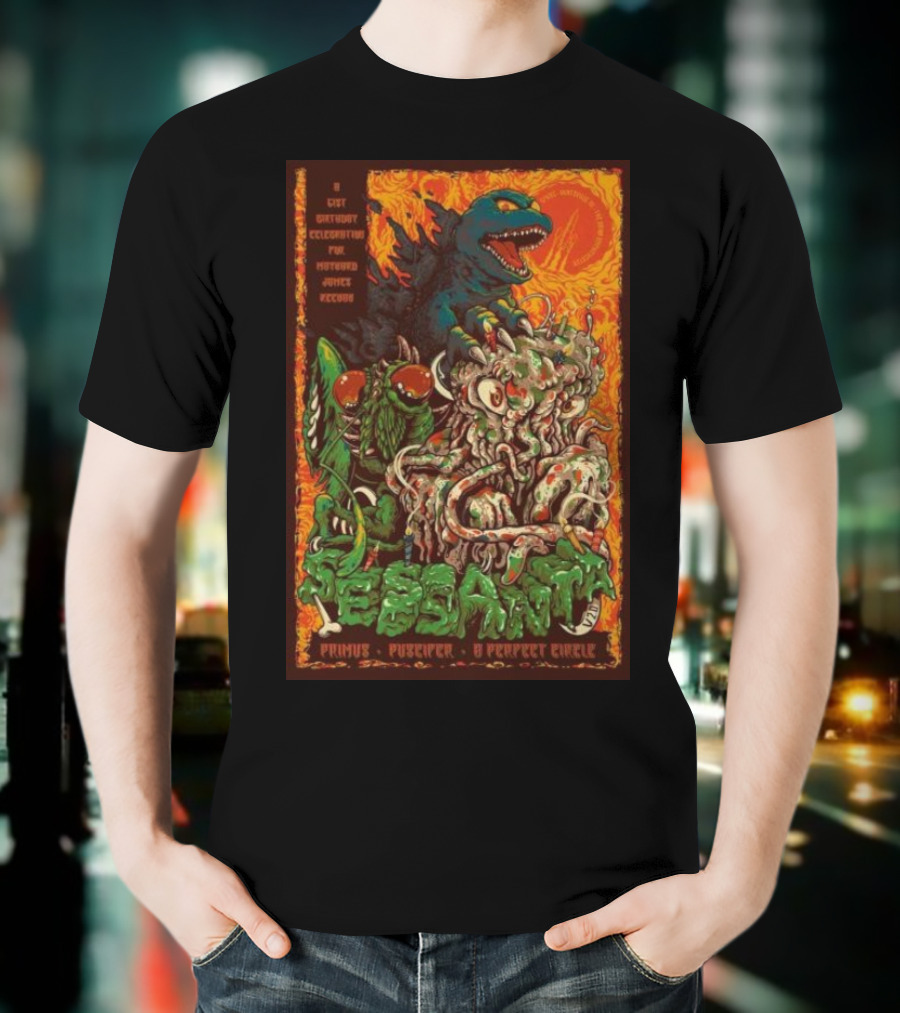 Sessanta Maynard James Keenan 60th Birthday Celebration Primus Puscifer A Perfect Circle T-Shirt