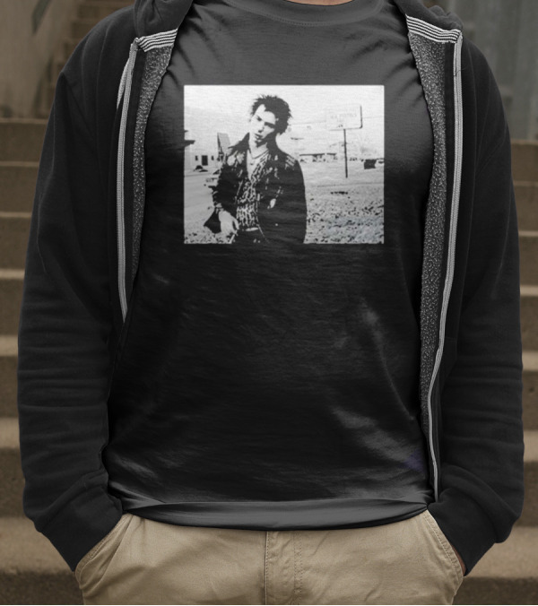 Sex Pistols Babylon Sid Vicious Street Scene Retro Punk Style T-Shirt