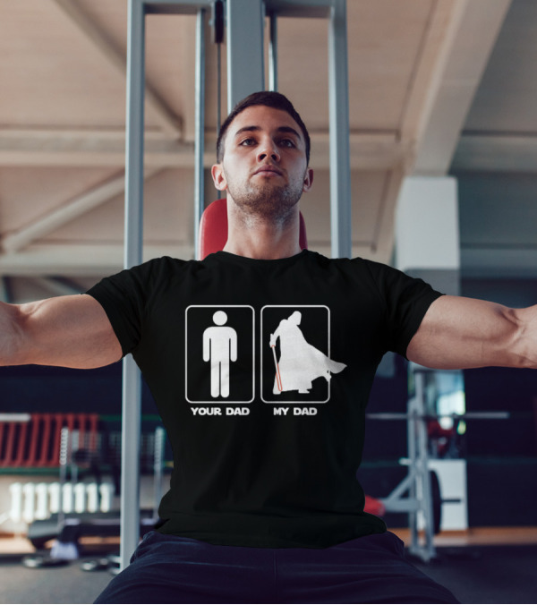 YOUR DAD MY DAD LIGHTSABER ICON DUO T-Shirt