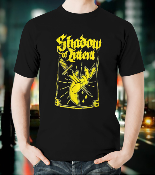 Shadow Of Intent Dagger Aura And Hand Motif T-Shirt