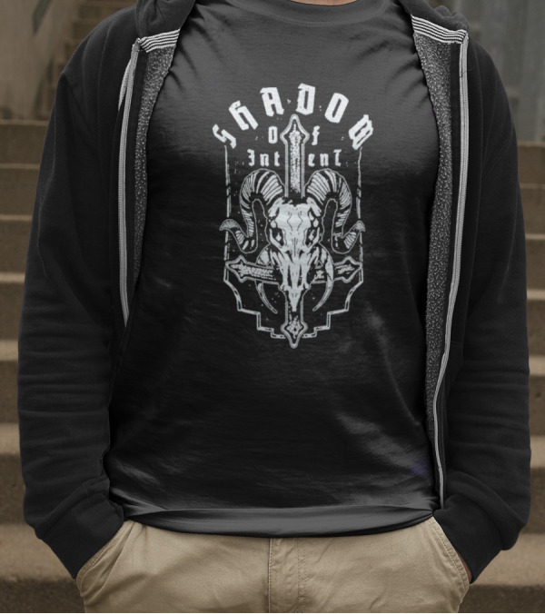 Shadow Of Intent Goat Skull Sword Emblem T-Shirt