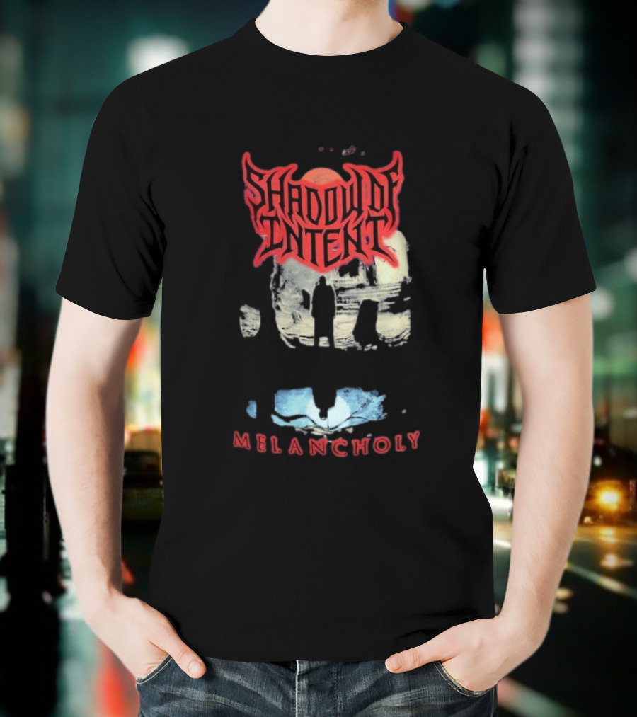 Shadow Of Intent Melancholy Skull Art T-Shirt