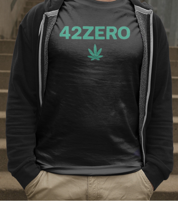 Smashing Pumpkins 42Zero 420 Marijuana Leaf Design T-Shirt