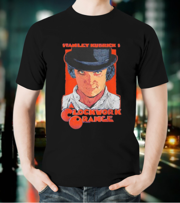 Stanley Kubrick’s Work Orange Vintage Style T-Shirt