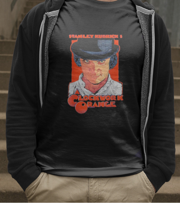 Stanley Kubrick’s Work Orange Vintage Style T-Shirt