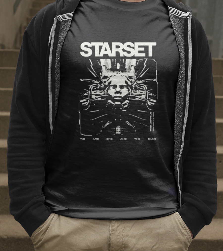 Starset We Are One And The Same Futuristic Cybernetic Artwork T-Shirt