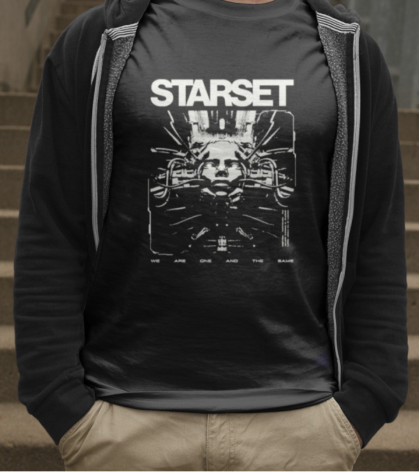Starset We Are One And The Same Futuristic Cybernetic Artwork T-Shirt
