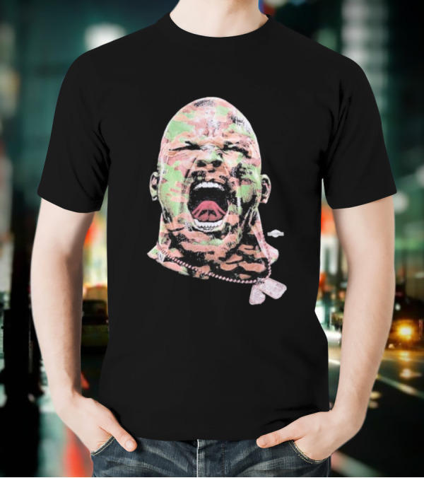 Steve Austin Camo Pattern Hellstar X WWE Wrestlemania 41 316 2025 T-Shirt