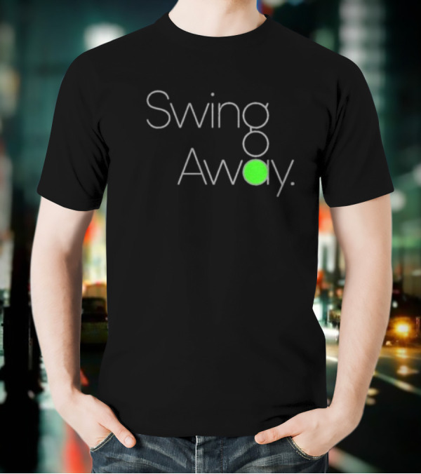 Swing Away Tennis Ball RotoWear T-Shirt