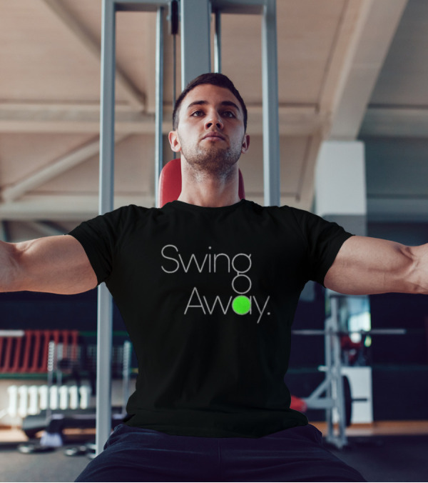 Swing Away Tennis Ball RotoWear T-Shirt
