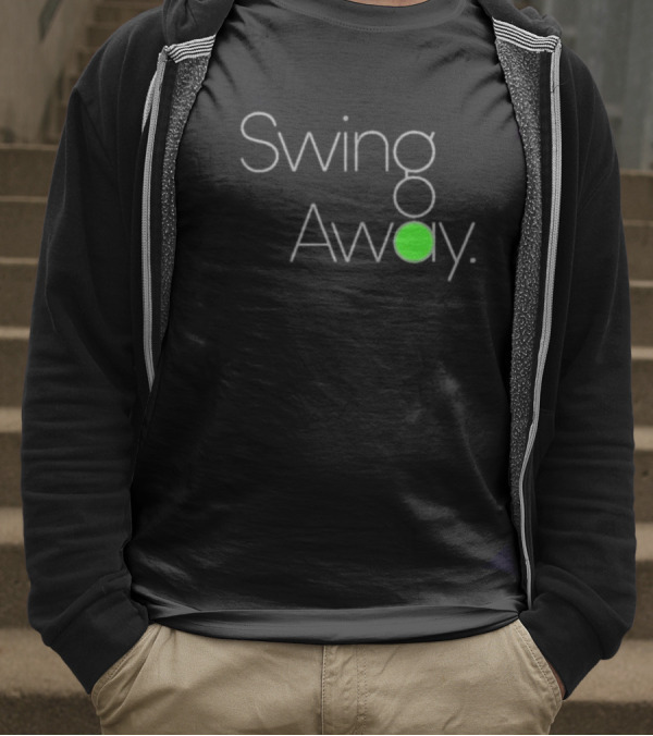 Swing Away Tennis Ball RotoWear T-Shirt