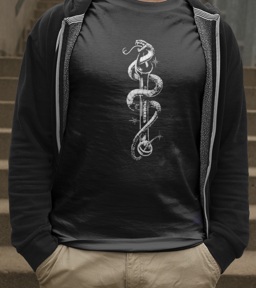 Aston Martin Aramco F1 Dom Dolla Snake Sword Collaboration T-Shirt