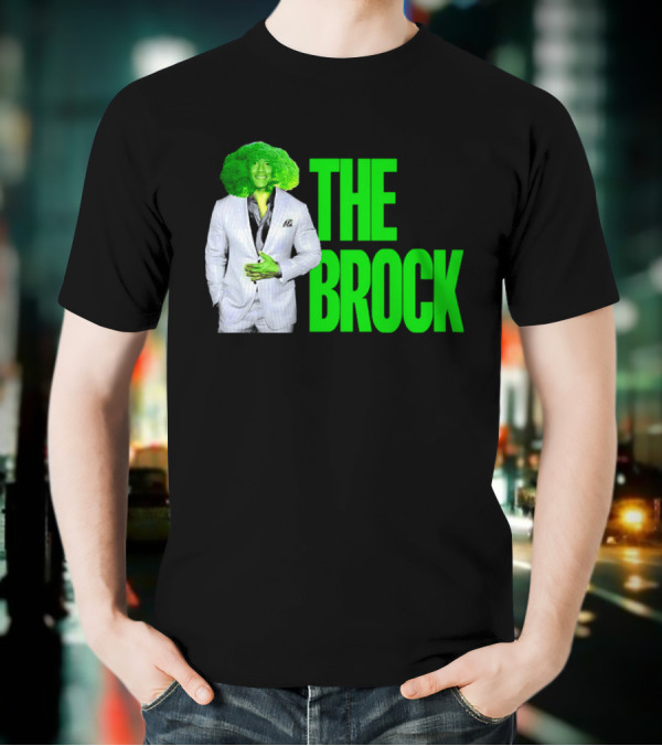 The Brock Broccoli Green Suit Parody T-Shirt