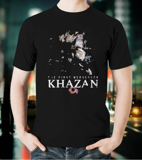 The First Berserker Khazan Fragmented Stone Mosaic Style T-Shirt