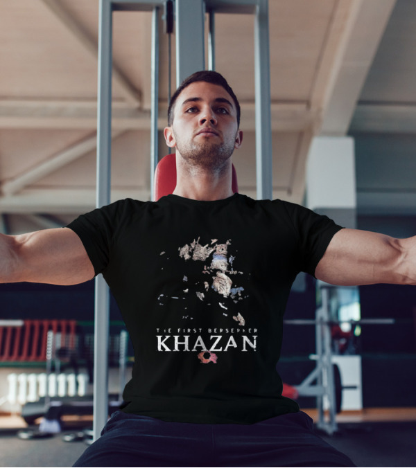 The First Berserker Khazan Fragmented Stone Mosaic Style T-Shirt