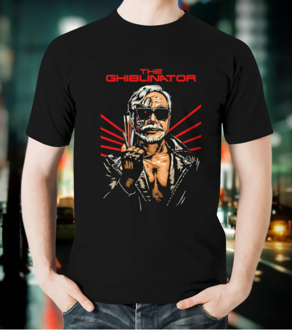 The Ghiblinator Parody Red Sunglasses Character T-Shirt