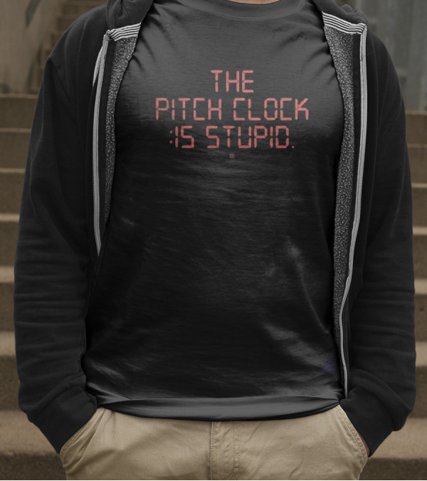 The Pitch Is Stupid :15 Digital Display Style T-Shirt
